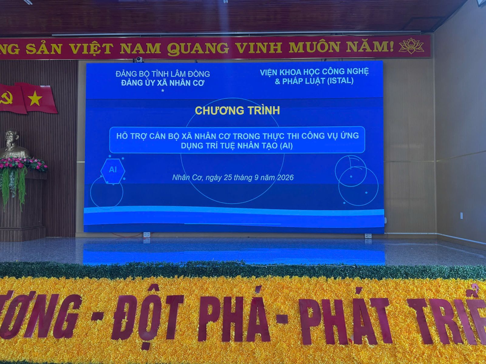 Bài giảng xã Nhân Cơ - Mô hình công nghệ và vận hành